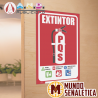Señalética Extintor PQS